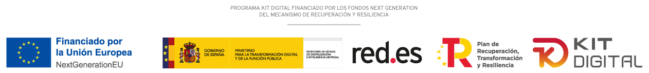 Programa Kit Digital financiado por los fondos Next Generation de la Unión Europea, Gobierno de España y red.es